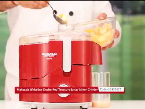 Maharaja Whiteline Desire Red Treasure Juicer Mixer Grinder