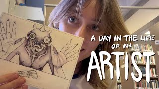 A Day in the Life of an Artist - 1st Vlog: Truck issues, Comic Posts, and Short Film Production