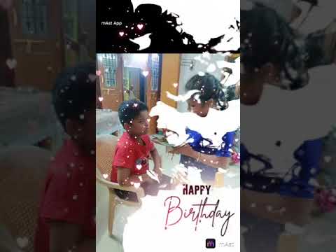 Happy birthday dhavan and dharani