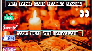 Tarot Treks with Harivallabhi  is live!#tarotfreelive#freetarot#livestreaming#youtubelive#tarot#live