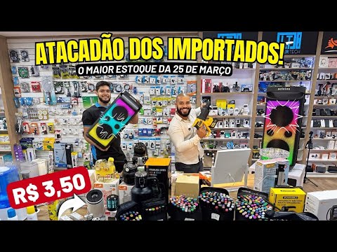 MARCH 25 | NEW STORE OF THE LARGEST SUPPLIER OF IMPORTED ELECTRONICS +CHEAP ELECTRONICS IN BRÁS SP