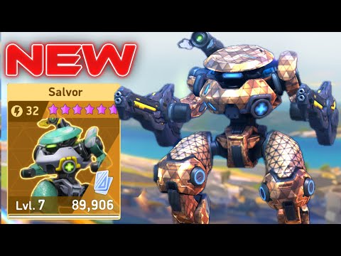 HEALER Salvor Snipes With Tetra Rifle — When Healing Isn’t Enough! Watch the Carnage! 🎯💣 Mech Arena