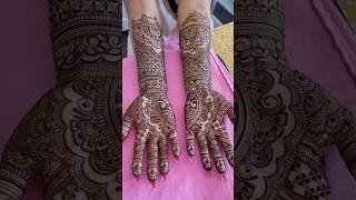 The bridal Henna process ✨️ #mehndi #bridalhenna #bridalmehndi #henna