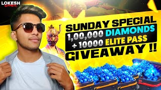 Sunday Special DJ ALOK GIVEAWAY 10 Hours Stream 10 Hours NonStop Giveaway Garena Free Fire Live