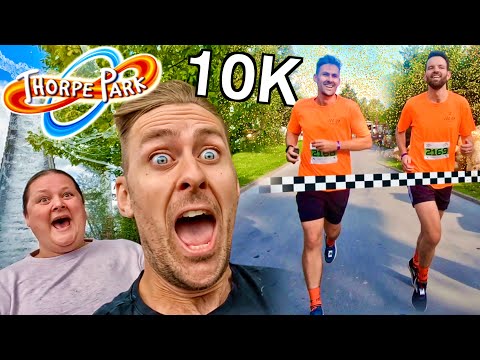 Taking on the WILD Thorpe Park 10K