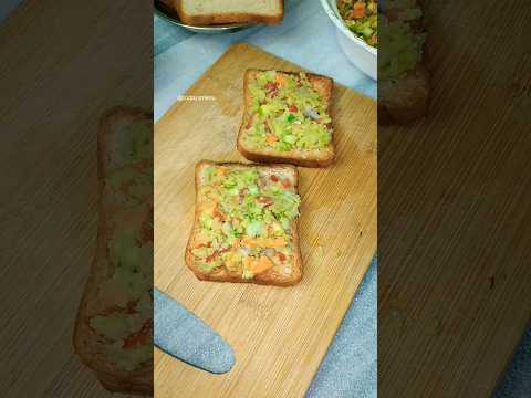 Avocado Toast 🥑 #helthyfood #avocadotoast #marathirecipe #foodie #music #shorts #trending #recipe