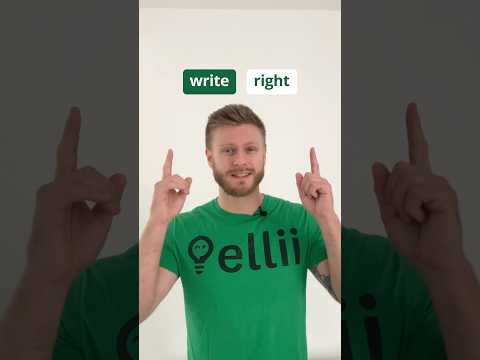 Spelling Bee: Write or Right? #shorts #spelling #englishvocabulary #learnenglish