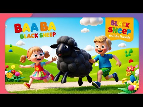 "🎶 Baa Baa Black Sheep: A Fun & Engaging Adventure for Kids! 🐑 Learn While You Sing!"