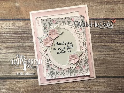 Craft With Me: ODBD Design Team Project - Walk by Faith Tutorial