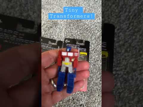 Mini Transformer unboxing #hasbro #transformers #optimusprime #megatron #1980s