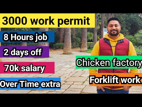 Greece work permit 2024 | 3000 work permit for indians | 100% greece work visa apply now