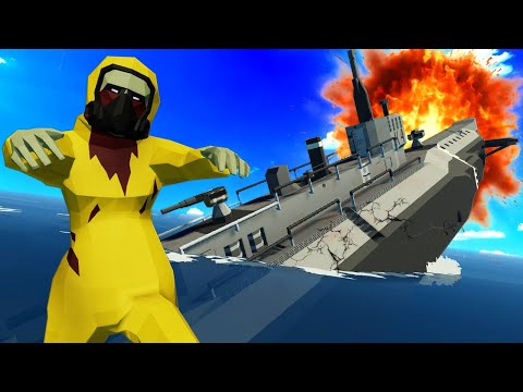 We Must ESCAPE in a SUBMARINE During the Zombie Apocalypse in Stormworks!