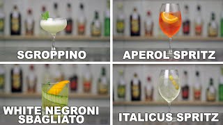 4 x Prosecco Cocktails - with an unexpected favourite!