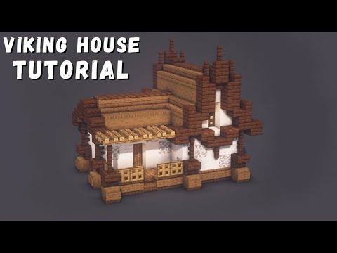 How to Build a Viking House in Minecraft!