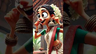 എന്റെമ്മന്റെ ജിമിക്കി കമ്മൽ | Jimikki Kammal Funny Animation Song | #malayalamanimation #ai #song