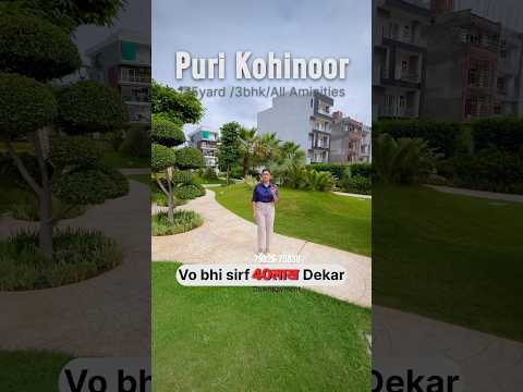 175गज puri Kohinoor sec89 | builder floor faridabad #shorts