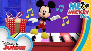 Mickey Sings Happy Birthday Song 🎶 | Birthday Boogie 🎉 | Me & Mickey | Vlog 25 | @disneyjr