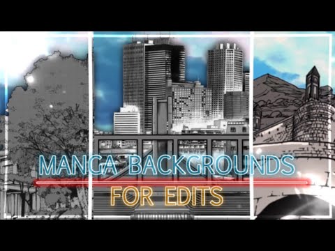 New Trendng City / Sky backgrounds for Manga Edis !! || Free Backgrounds #manga