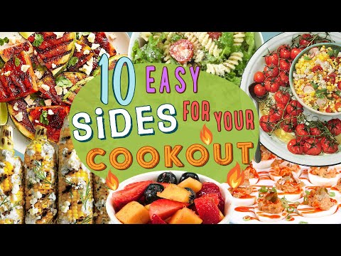 10 Side Items for Your Next Cookout | Backyard Grilling Ideas for Sides | Recipe Compilation