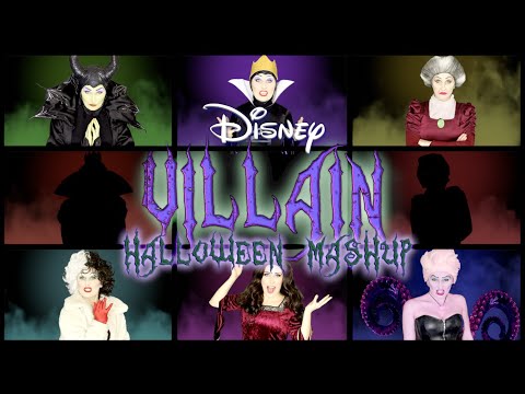 DISNEY VILLAIN MASHUP - A Disney Villain Halloween Parody