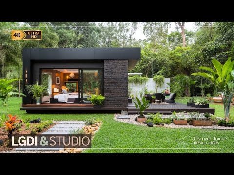 Tiny Homes, Big Luxury! Explore 2025’s Most Stunning Modern Rustic Houses with Small Gardens