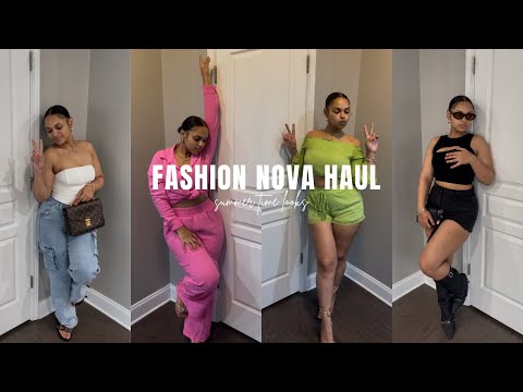 FASHION NOVA HAUL: Summer Time Looks