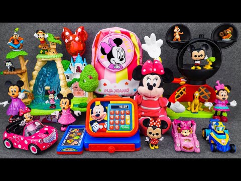 Satisfying with Unboxing Disney Minnie Mouse Funhouse Cash Register Playset | Review Toys ASMR