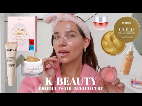 popular KOREAN BEAUTY PRODUCTS you NEED to try! *grwm*