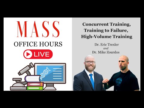 MASS Office Hours Episode 7 (Concurrent Training, Training to Failure, High-Volume Training)