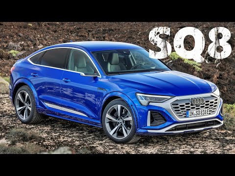 Ultra Blue Audi SQ8 e-tron Is Peak Electric SUV!