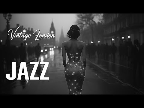 Vintage Swing Jazz Stroll 🎶 Discover Big Ben’s London with 1930s-1940s Classic Street Rhythms