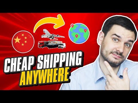 Cheap shipping for your eCommerce store from China! Your own personal freight forwarder!