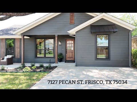 New Listing 7127 Pecan St . Frisco, Tx