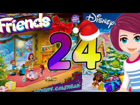 It's Christmas Eve for real! Day 24 Opening LEGO Friends & Disney Advent Calendars