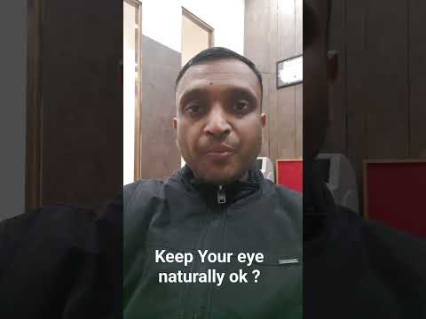 keep your eyes naturally healthy ?