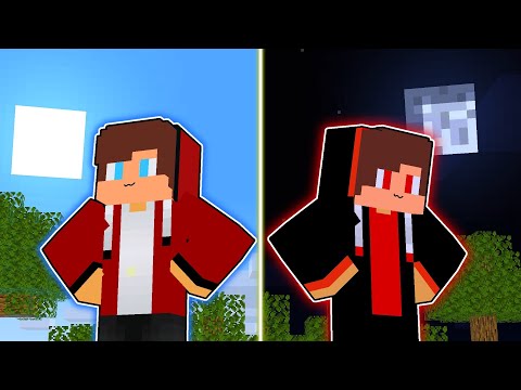 Maizen : BIRTH of Evil JJ - Minecraft Parody Animation Mikey and JJ