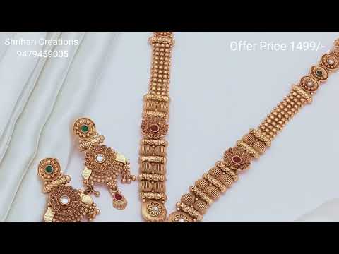 Brass High Gold New Long Set With Price || करवाचौथ स्पेशल ऑफर सबसे सस्ता और सबसे अच्छा