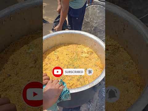 Dum Biryani Making Video #ytshorts #ytviral #viral #viralshorts #biryani #famousbiryani