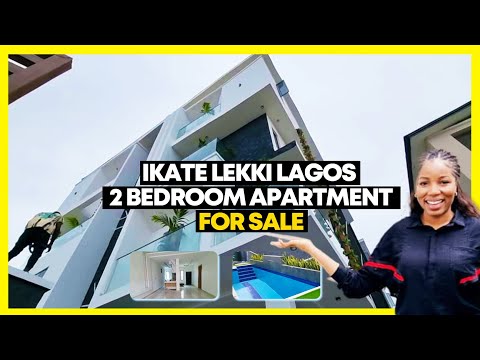 LEKKI | LAGOS NIGERIA | APARTMENT FOR SALE IN IKATE LEKKI | 2 BEDROOM APARTMENT TOUR