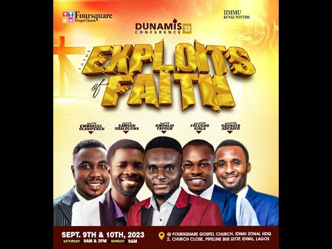 EXPLOITS OF FAITH CONFERENCE DAY 1 VIDEO HIGHLIGHTS