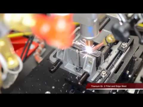 Welding Titanium with CW Fiber Laser