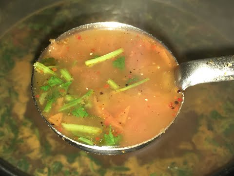 Tomato Saru | Quick & Easy Tomato Rasam Recipe |