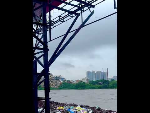 Pune heavy rain Mula￼ Mutha Nadi 25/07/2024 #punerain #heavyrain #river #yerwada #mundwa #