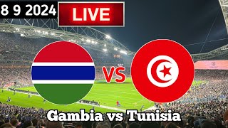 Gambia Vs Tunisia Live Match Today Africa Cup of Nations Qualification