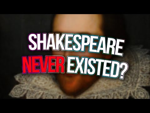 william shakespeare never existed???