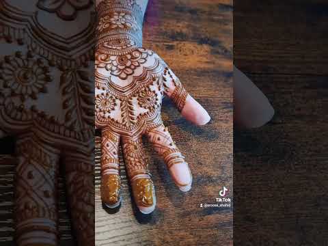 Bridal Mehndi design #henna #mehndi #mehandi