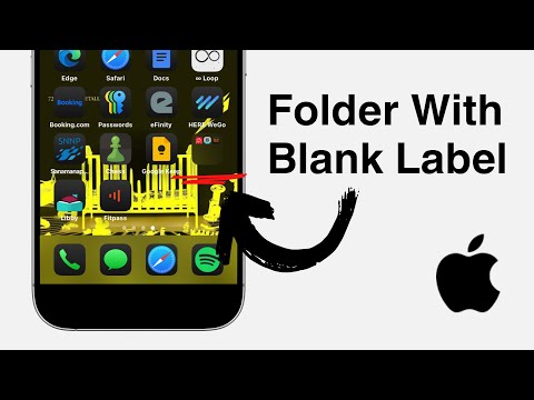 How To Remove Label from Folder on iPhone