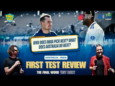 Who does India pick next? What does Australia do next? The Perth Test review...