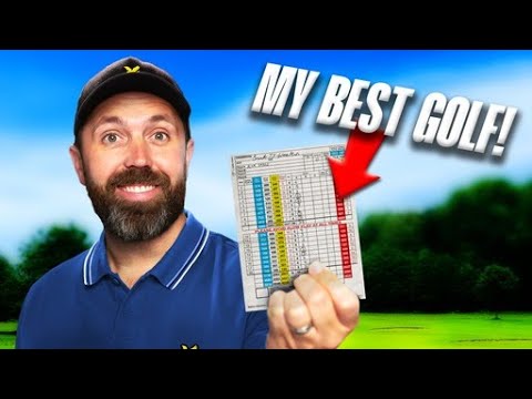 I played my BEST GOLF EVER on YouTube!