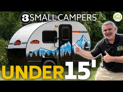 3 Small Campers Under 15'